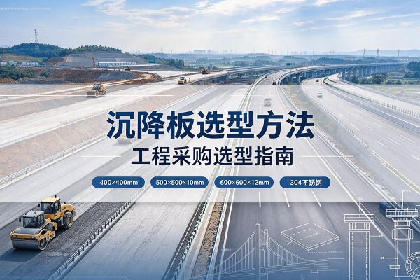 高邮沉降板选择方法