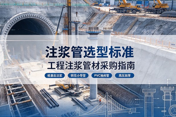 高邮注浆管选型标准