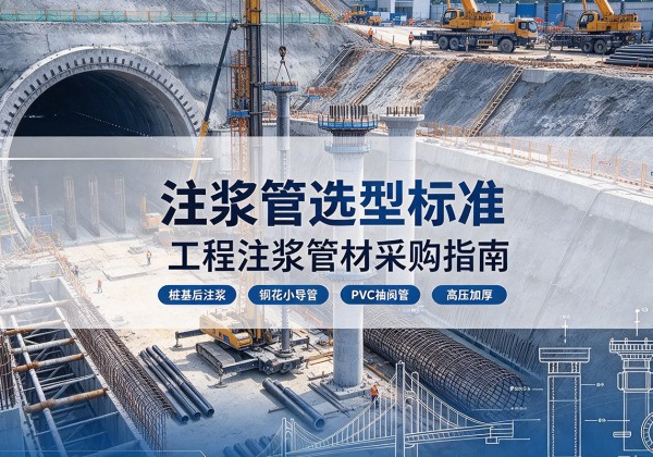 高邮注浆管选型标准